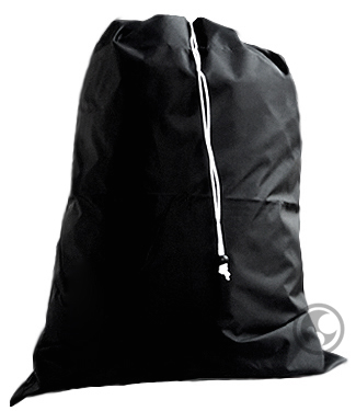 Extra Large Nylon Laundry Bag, Black