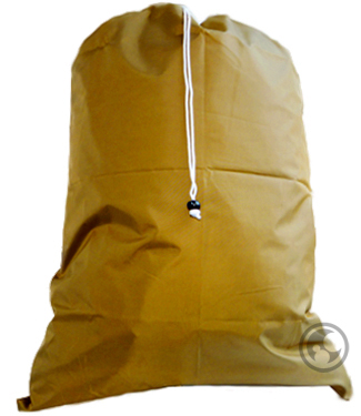Extra Large Nylon Laundry Bag, Gold