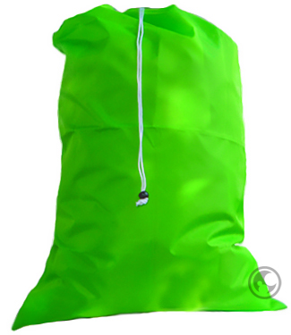 Extra Large Nylon Laundry Bag, Lime Green