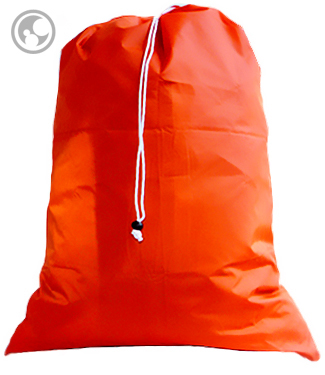 Extra Large Nylon Laundry Bag, Orange