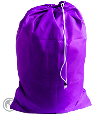 Extra Large Nylon Laundry Bag, Purple